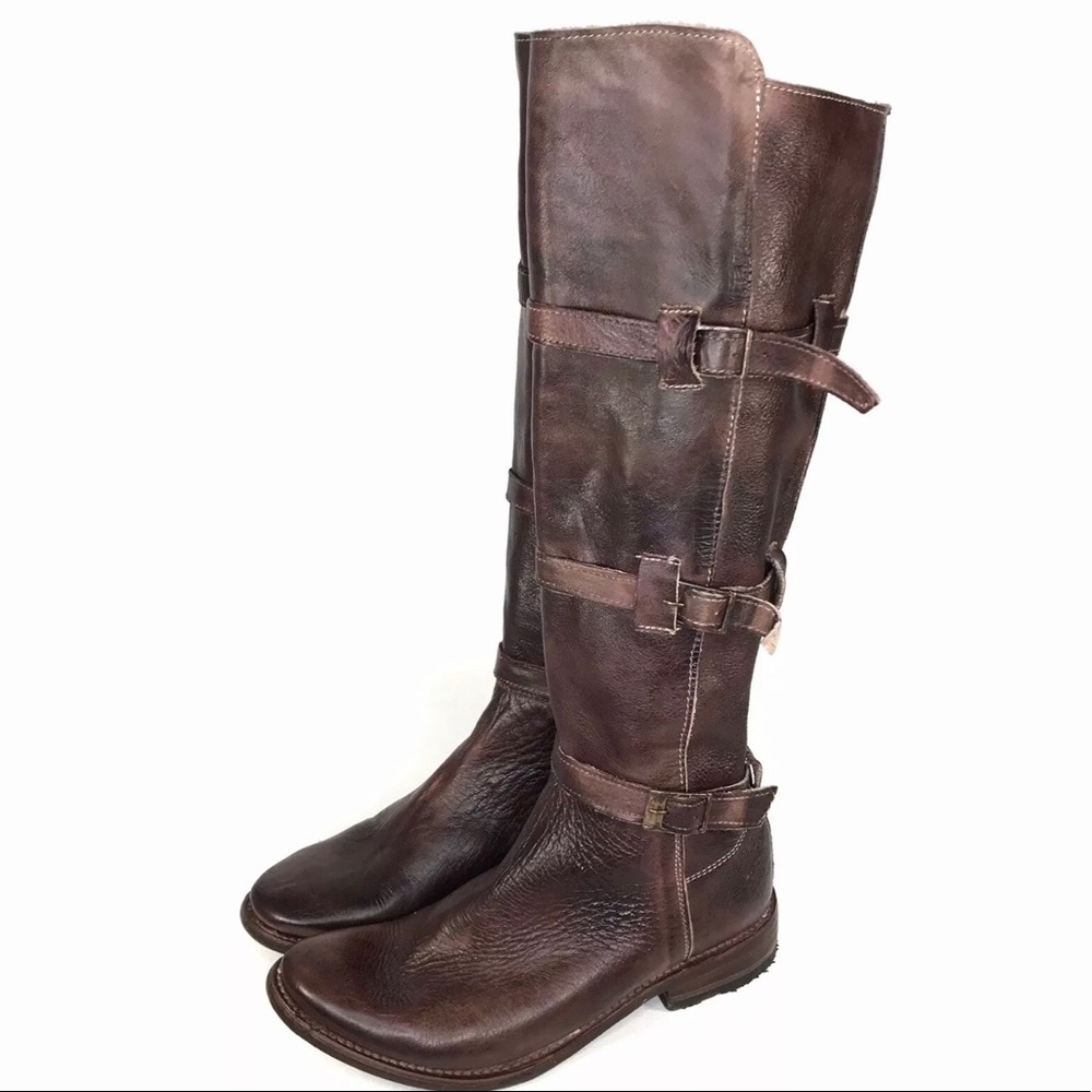 Bed Stu Womens Riding Boots 6.5 Genuine Leather